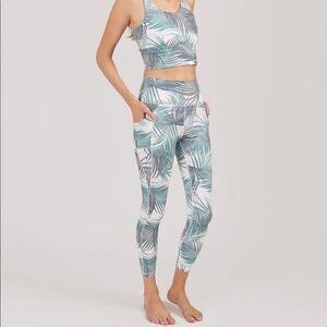 Gottex Studio Rachel Ankle Leggings Leaf Jungle